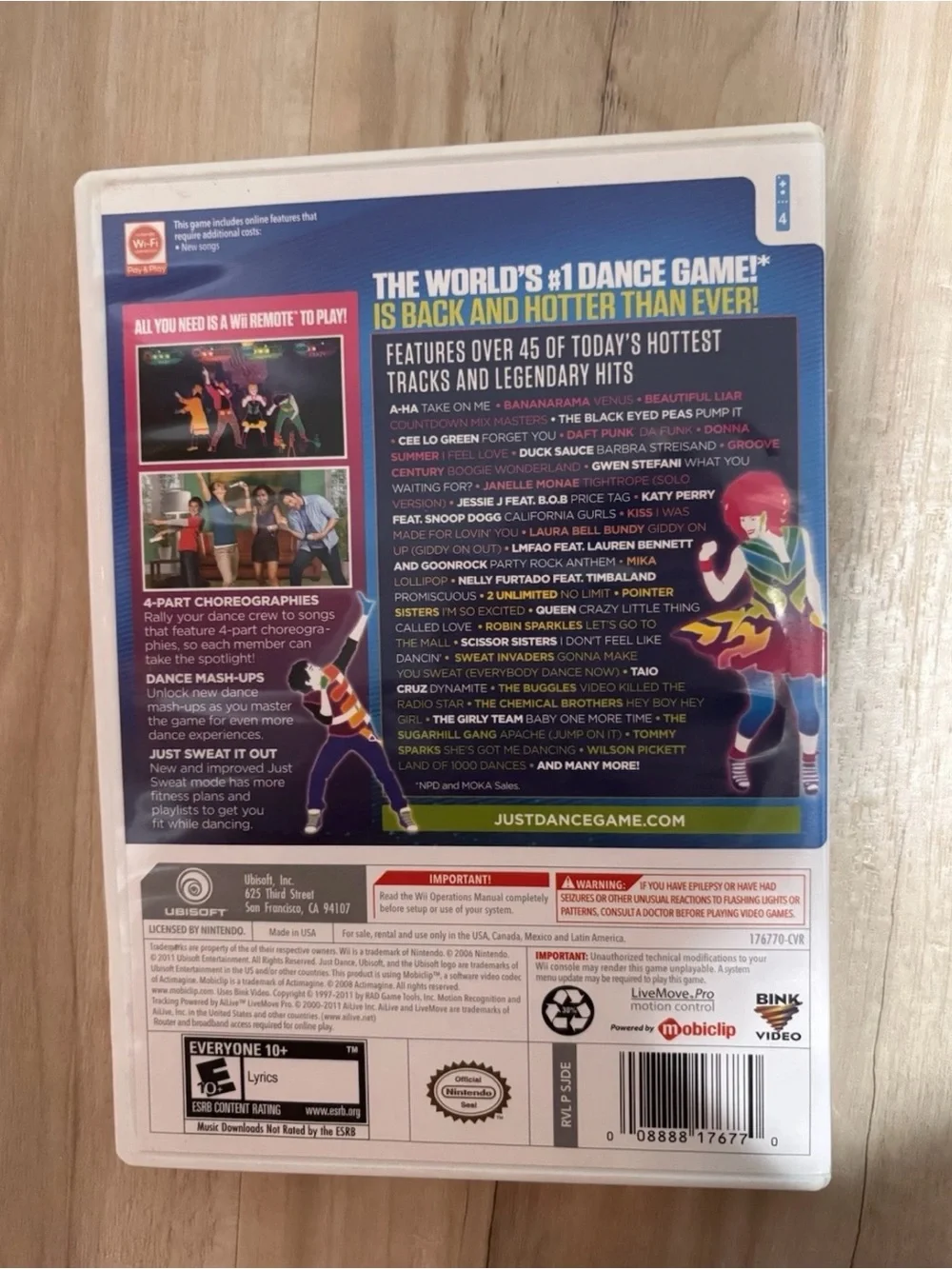 Nintendo just dance